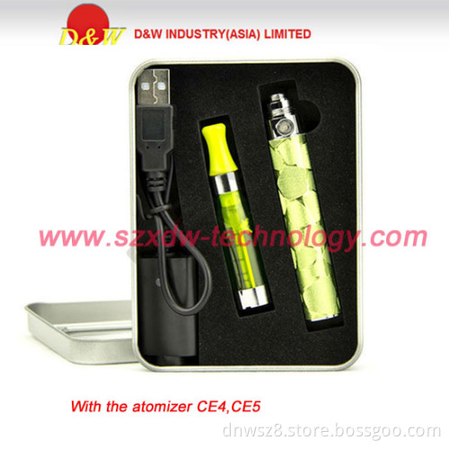 Electronic Cigarette EGO CE4 Aluminum Box